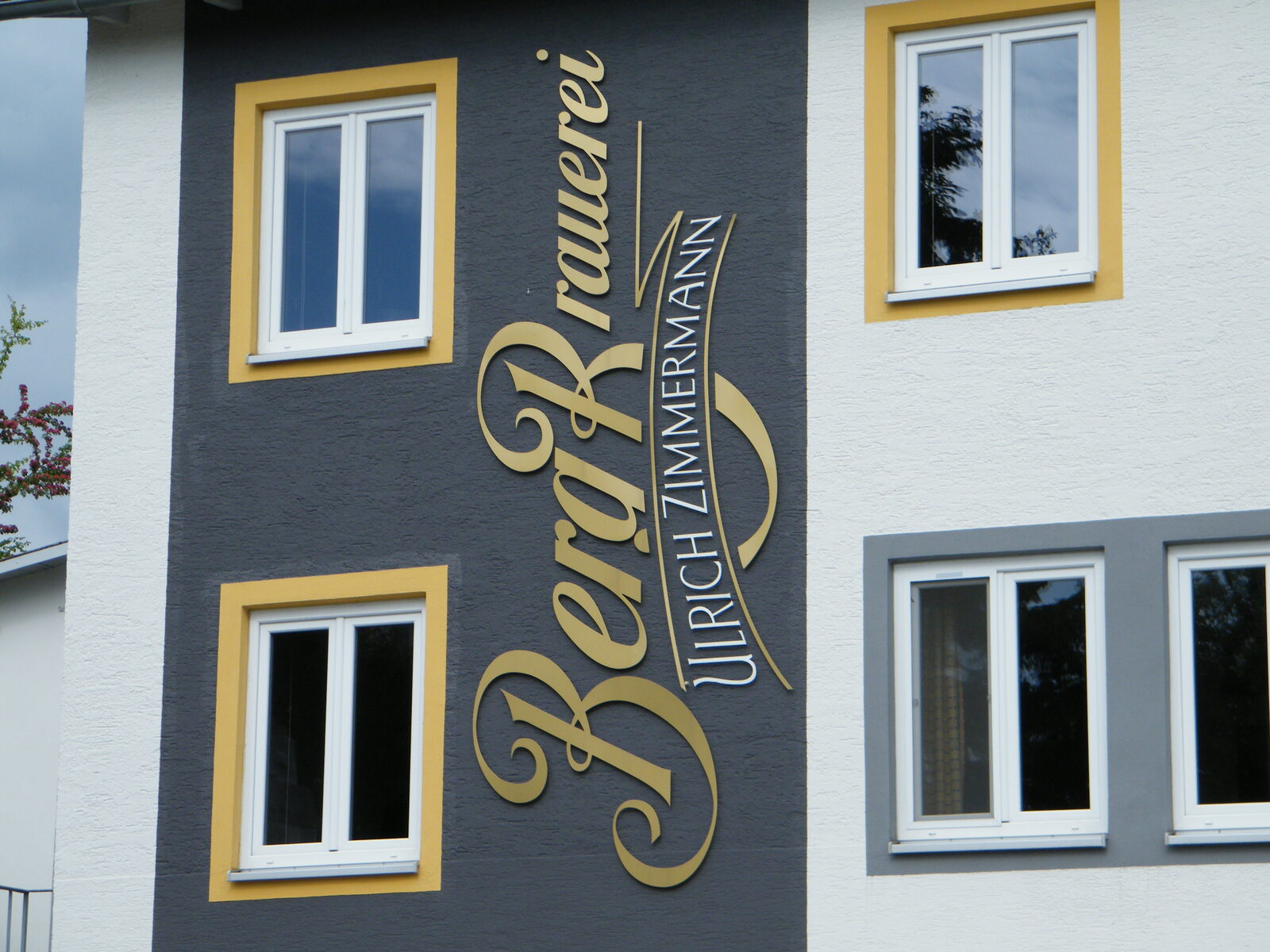 Berg-Brauerei in Ehingen — Ziel der Brauereiausfahrt des CV-Zirkels.