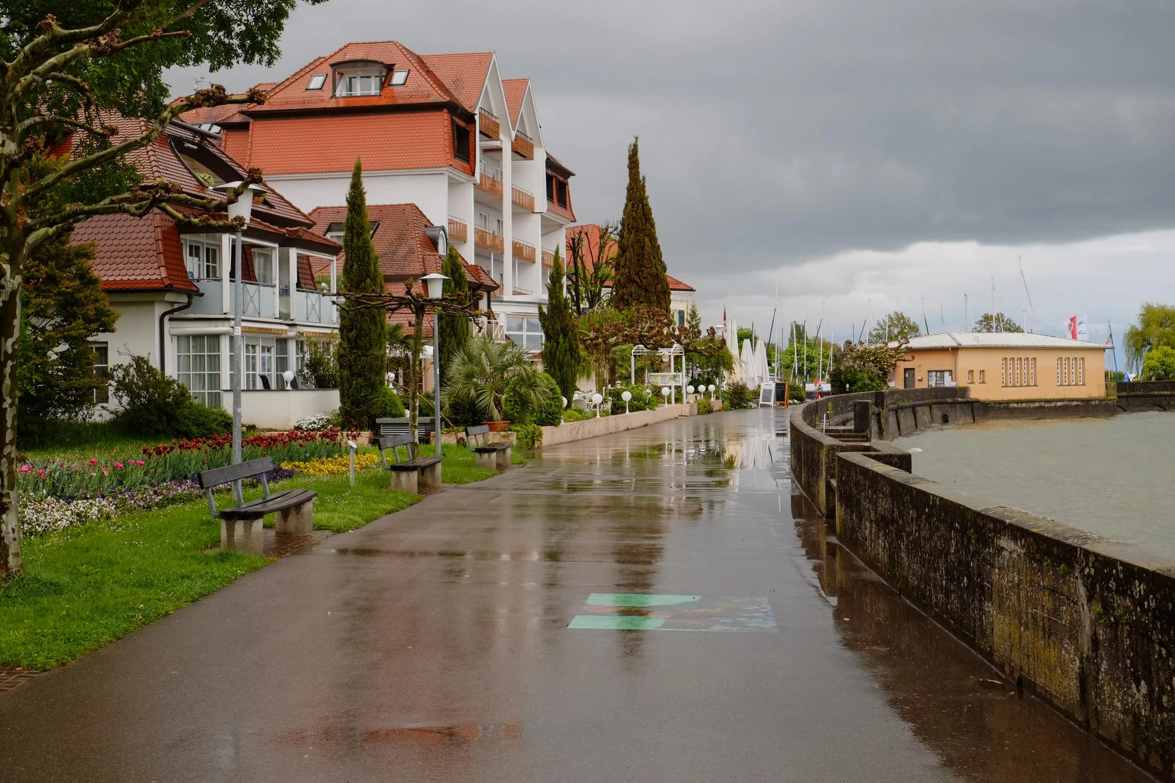 Langenargen am Untersee — Ort des Fischmuseums und der Fischforschungsstelle.