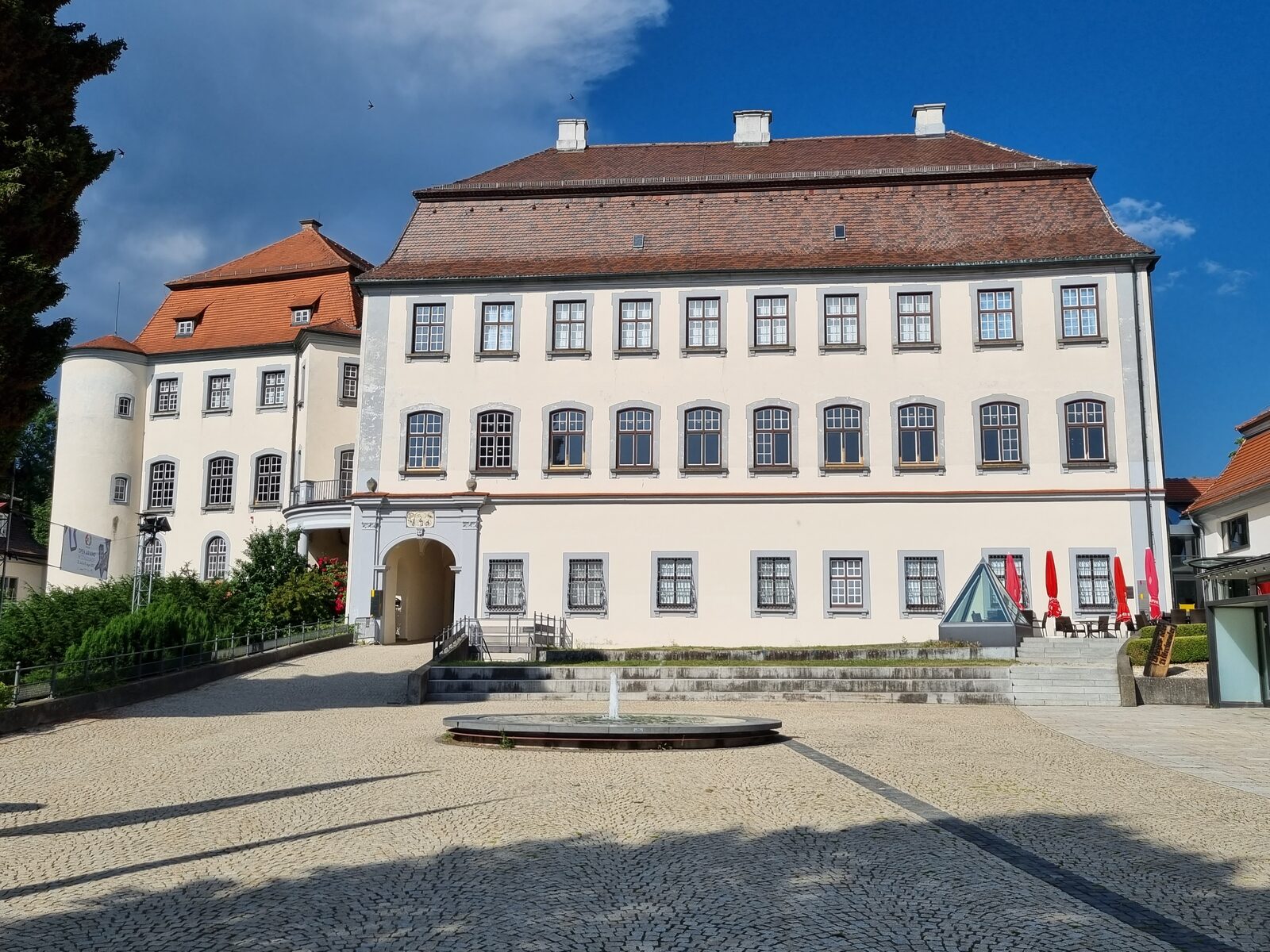 Schloss Großlaupheim — Sitz des Museums zur Geschichte von Christen und Juden, Ort des CV-Filmabends.